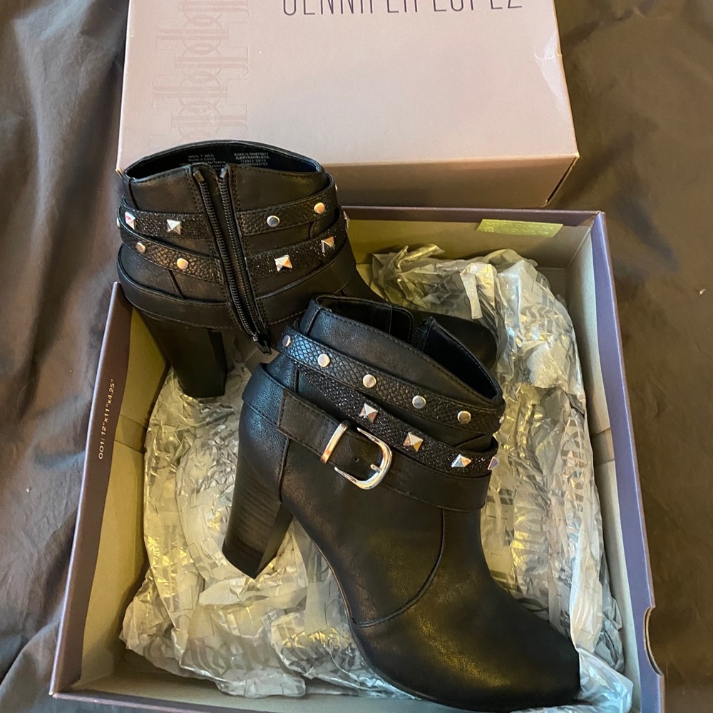 Black booties